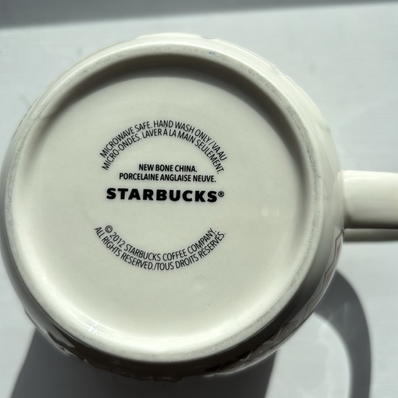 Starbucks 2012 Asian Design Coffee Tea Mug Cup - Picture 7 of 9